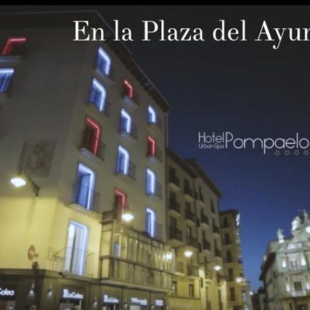 Hotel Pompaelo Plaza Del Ayuntamiento & Spa Pamplona Eksteriør bilde