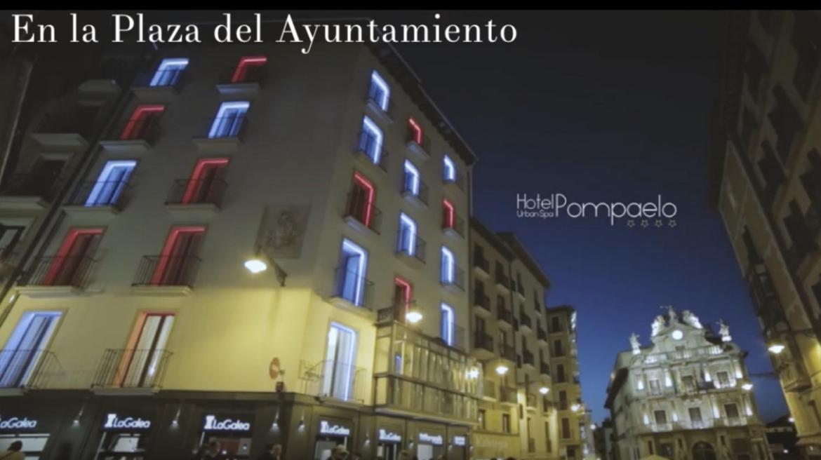 Hotel Pompaelo Plaza Del Ayuntamiento & Spa Pamplona Eksteriør bilde
