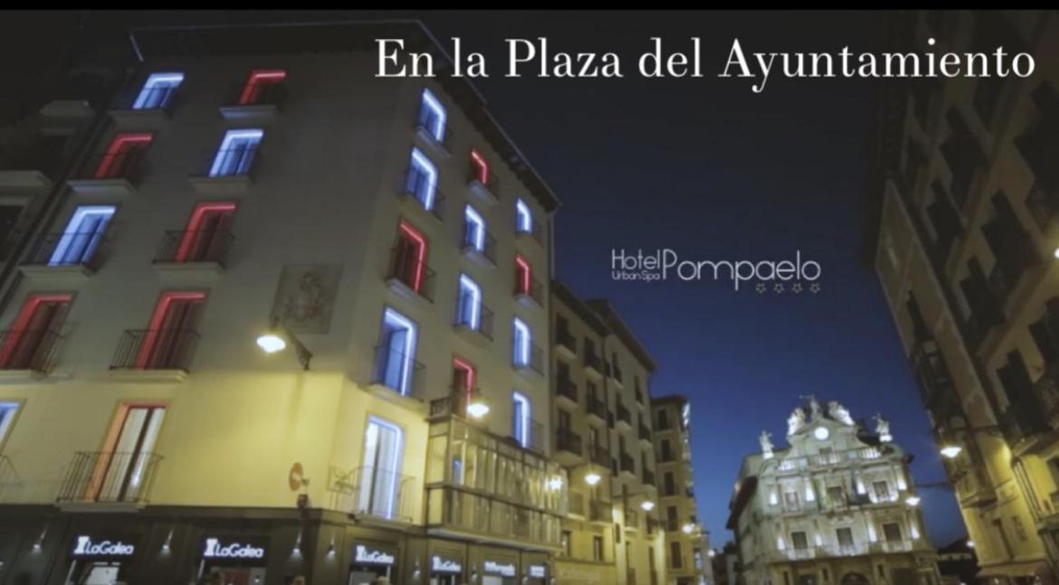 Hotel Pompaelo Plaza Del Ayuntamiento & Spa Pamplona Eksteriør bilde